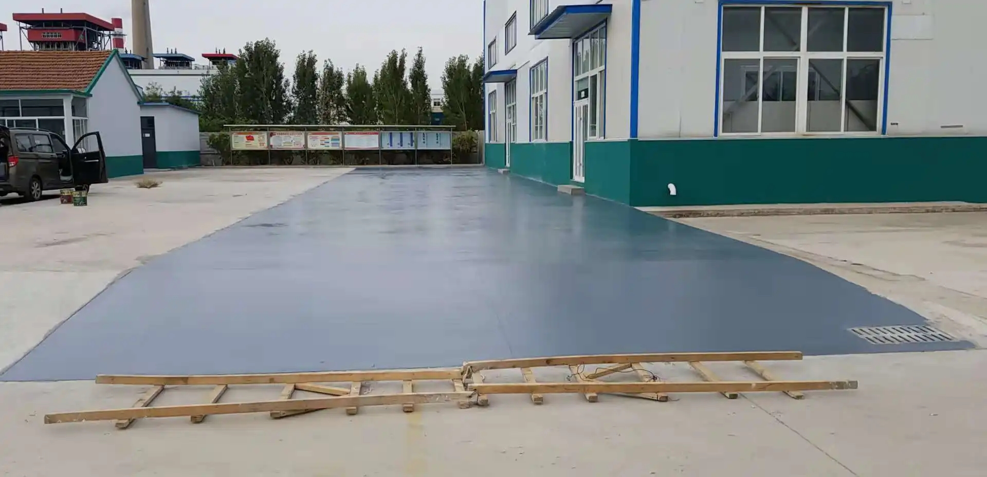 深圳车间厂房地坪漆修补翻新